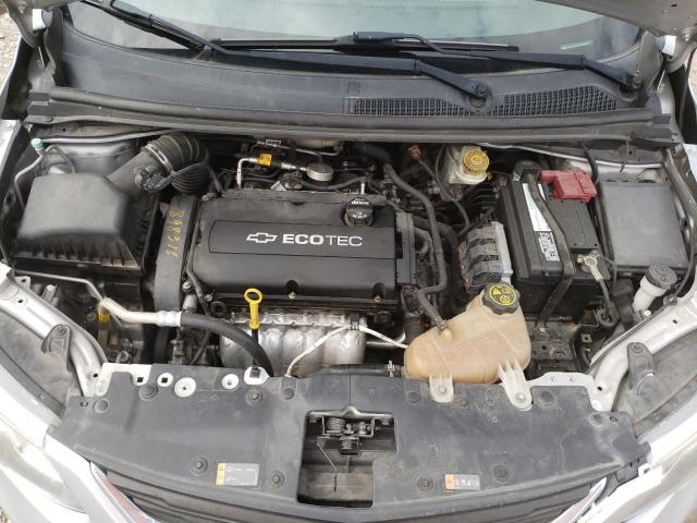 1G1JB5SH5H4122980 - 2017 CHEVROLET SONIC LS Gümüş foto 11