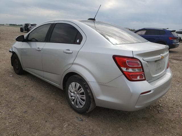 1G1JB5SH5H4122980 - 2017 CHEVROLET SONIC LS Gümüş foto 2