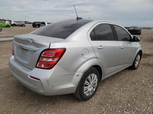 1G1JB5SH5H4122980 - 2017 CHEVROLET SONIC LS Gümüş foto 3