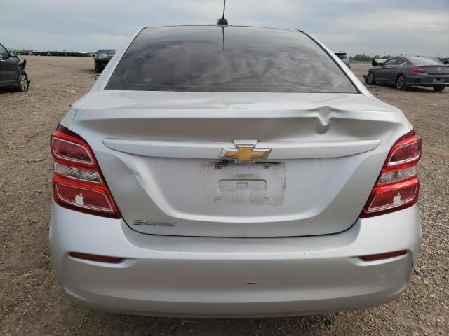 1G1JB5SH5H4122980 - 2017 CHEVROLET SONIC LS Gümüş foto 6
