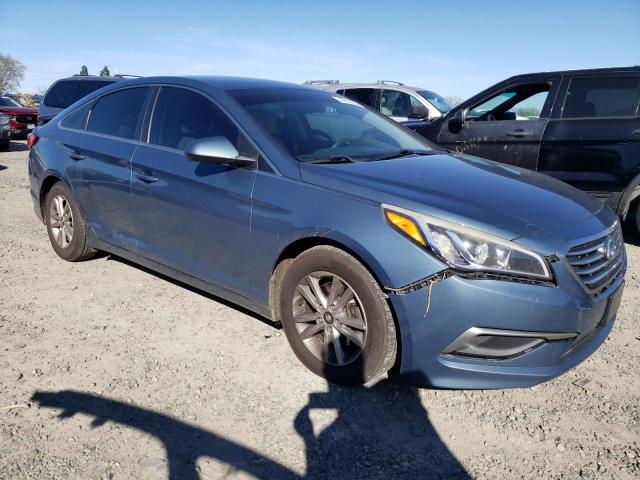 5NPE24AF7HH523346 - 2017 HYUNDAI SONATA SE TEAL photo 4