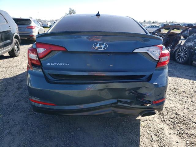 5NPE24AF7HH523346 - 2017 HYUNDAI SONATA SE TEAL photo 6