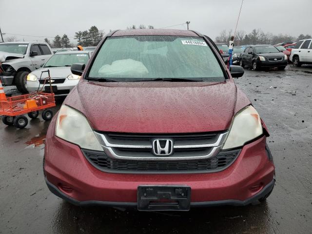 5J6RE4H36BL096582 - 2011 HONDA CR-V LX BURGUNDY photo 5