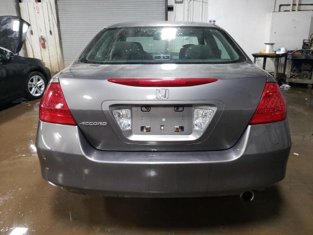 1HGCM56736A184065 - 2006 HONDA ACCORD EX GRAY photo 6