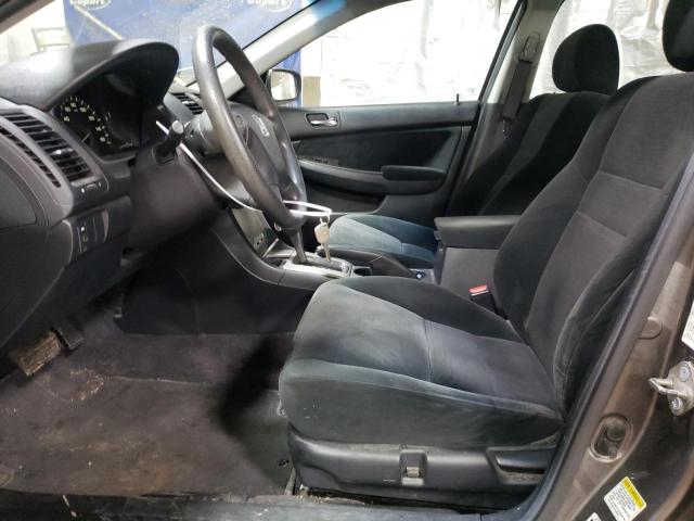 1HGCM56736A184065 - 2006 HONDA ACCORD EX GRAY photo 7