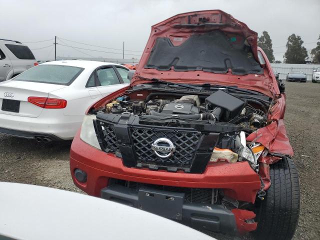 1N6AD0ER1FN711490 - 2015 NISSAN FRONTIER S RED photo 5