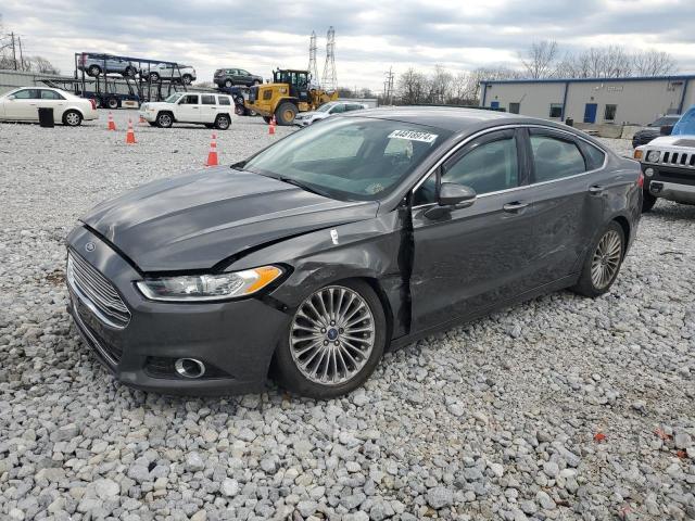 3FA6P0K96GR150843 - 2016 FORD FUSION TITANIUM GRAY photo 1