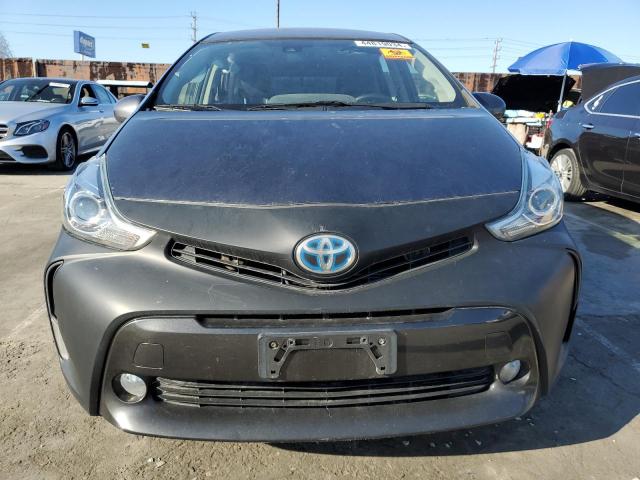 JTDZN3EU0FJ037476 - 2015 TOYOTA PRIUS V GRAY photo 5