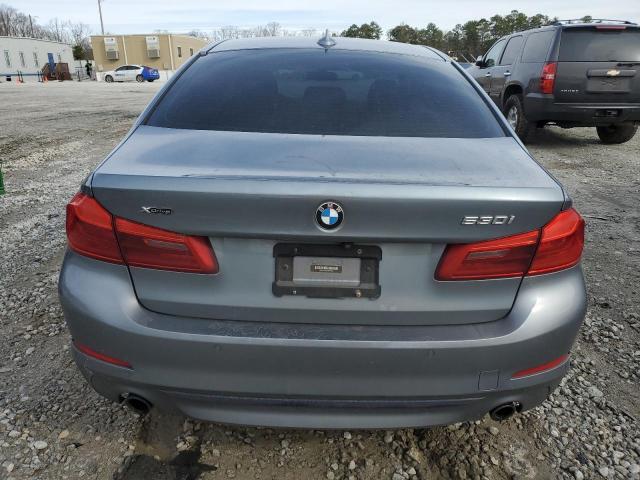 WBAJA7C52JWC74882 - 2018 BMW 530 XI GRAY photo 6