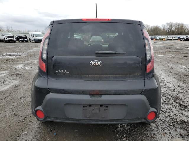 KNDJN2A26E7731449 - 2014 KIA SOUL BLACK photo 6