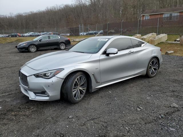 JN1EV7EL5HM550210 - 2017 INFINITI Q60 PREMIUM SILVER photo 1