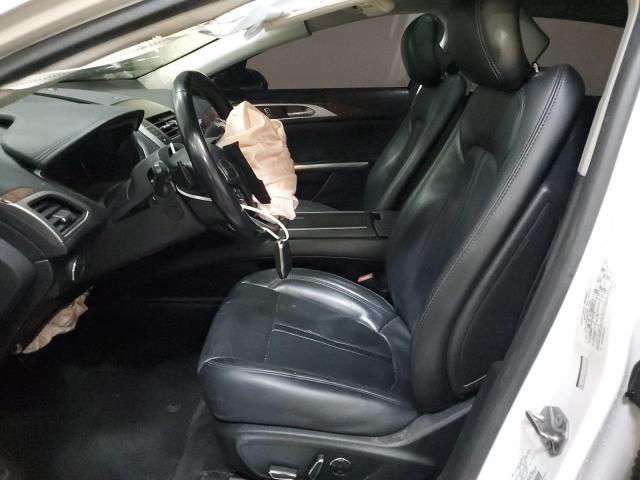 3LN6L2JK9FR624185 - 2015 LINCOLN MKZ WHITE photo 7