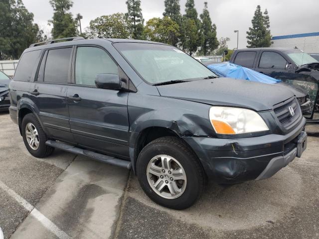 5FNYF18465B046391 - 2005 HONDA PILOT EX CHARCOAL photo 4