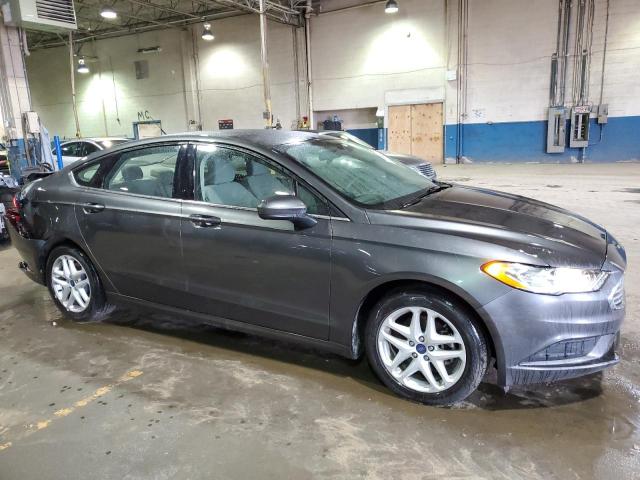 3FA6P0H78HR278931 - 2017 FORD FUSION SE GRAY photo 4