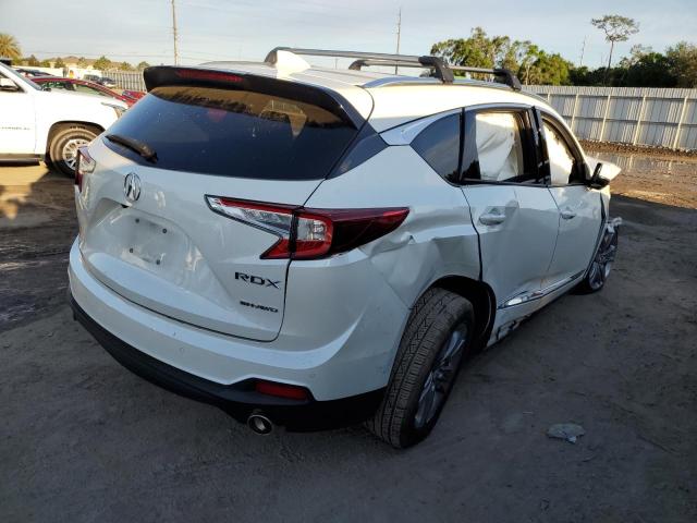 5J8TC2H73KL007058 - 2019 ACURA RDX ADVANCE WHITE photo 3