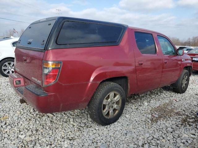 2HJYK16526H524501 - 2006 HONDA RIDGELINE RTL BURGUNDY photo 3