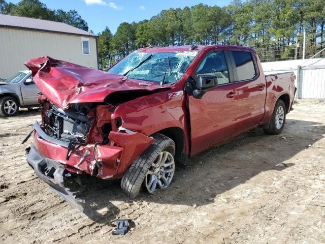 3GCUYEETXMG373624 - 2021 CHEVROLET SILVERADO K1500 RST RED photo 1