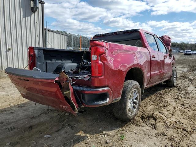 3GCUYEETXMG373624 - 2021 CHEVROLET SILVERADO K1500 RST RED photo 3