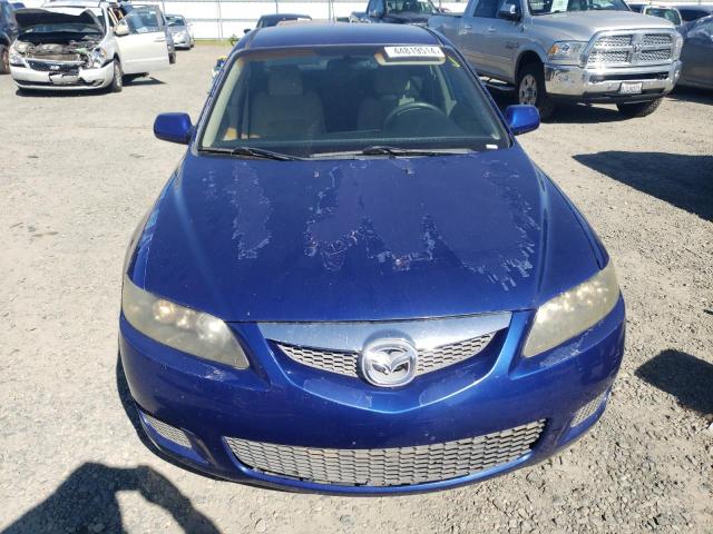 1YVHP80C665M66240 - 2006 MAZDA 6 I BLUE photo 5