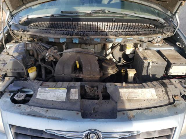 1C4GJ25B43B156942 - 2003 CHRYSLER VOYAGER BLUE photo 12