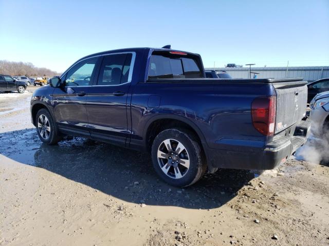 5FPYK3F5XKB027297 - 2019 HONDA RIDGELINE RTL BLUE photo 2