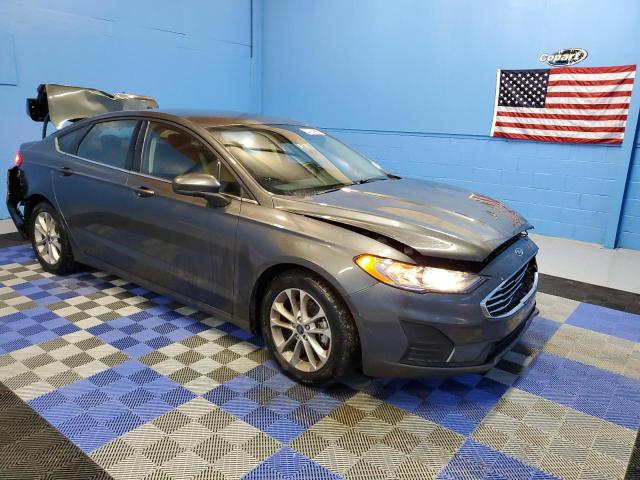 3FA6P0HDXLR108102 - 2020 FORD FUSION SE GRAY photo 4