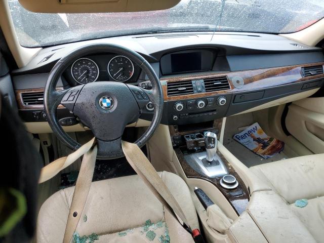 WBANU53548CT10402 - 2008 BMW 528 I BLUE photo 8