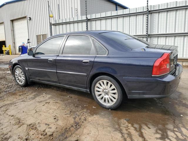 YV1TS592061427751 - 2006 VOLVO S80 2.5T BLUE photo 2