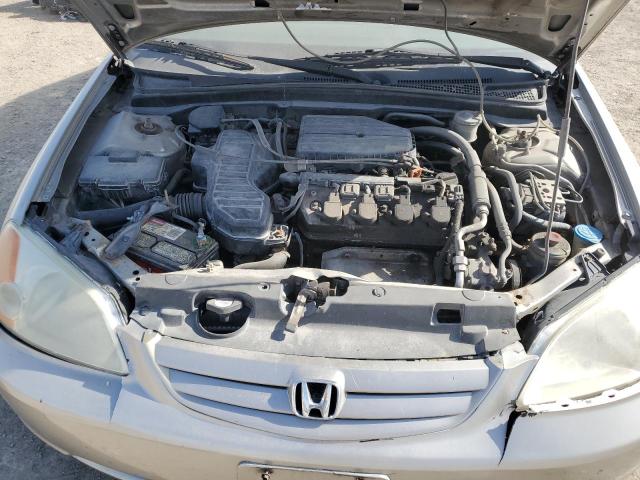 1HGES26833L011006 - 2003 HONDA CIVIC EX BEIGE photo 11