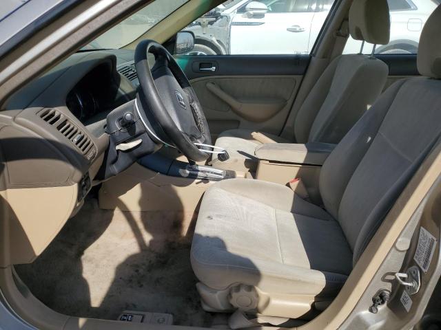 1HGES26833L011006 - 2003 HONDA CIVIC EX BEIGE photo 7