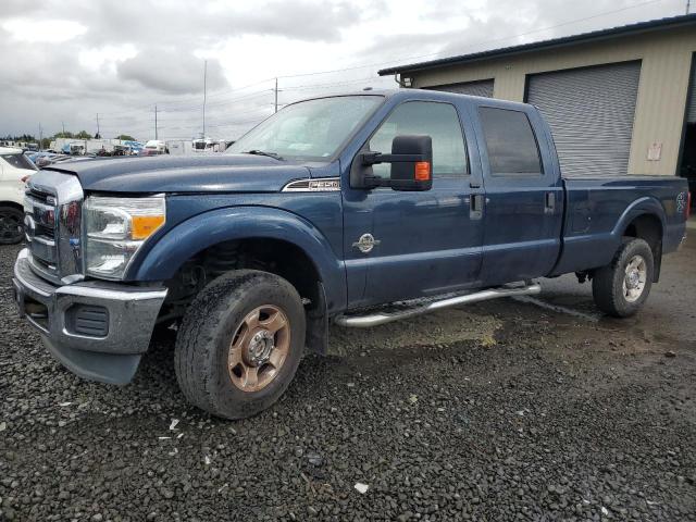 1FT8W3BT0FED17167 - 2015 FORD F350 SUPER DUTY BLUE photo 1