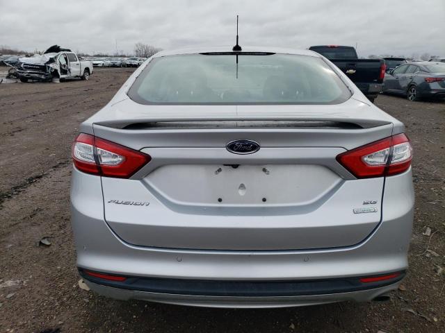 3FA6P0HDXGR367839 - 2016 FORD FUSION SE SILVER photo 6