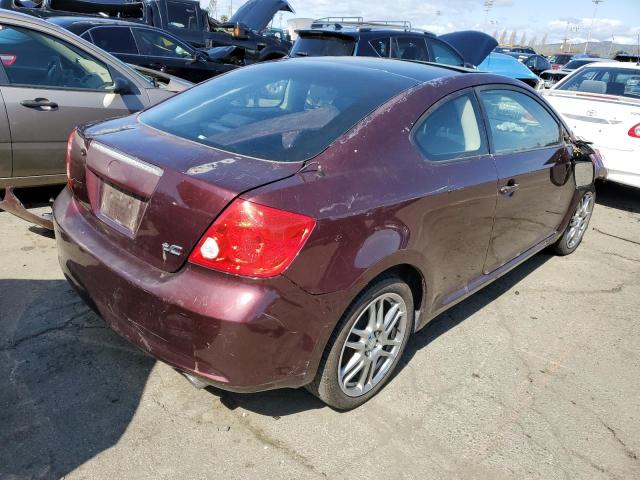 JTKDE167060141682 - 2006 TOYOTA SCION TC BURGUNDY photo 3