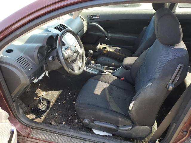 JTKDE167060141682 - 2006 TOYOTA SCION TC BURGUNDY photo 7