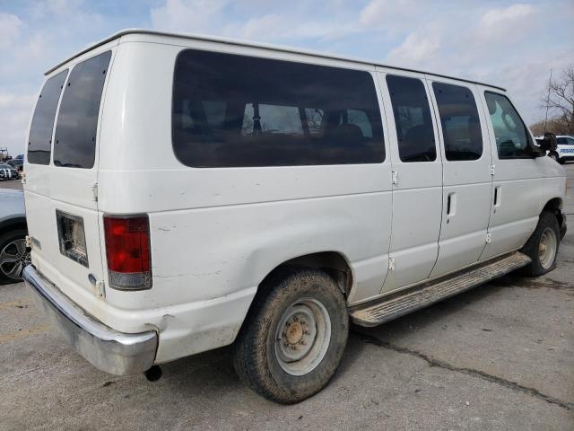 1FBNE31L96DA04734 - 2006 FORD ECONOLINE E350 SUPER DUTY WAGON WHITE photo 3