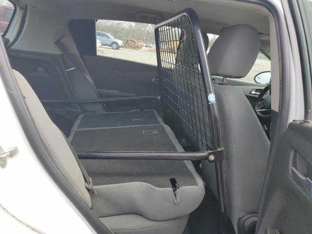 1G1JA6SH2E4133746 - 2014 CHEVROLET SONIC LS თეთრი ფოტო 10