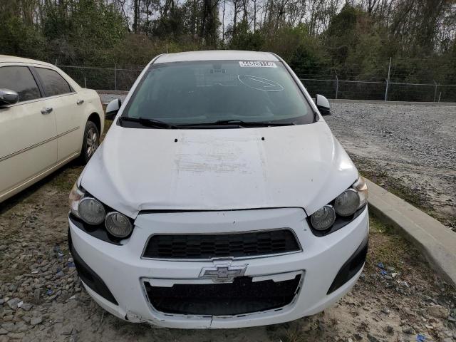 1G1JA6SH2E4133746 - 2014 CHEVROLET SONIC LS WHITE photo 5