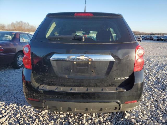 2GNALBEC1B1248590 - 2011 CHEVROLET EQUINOX LS BLACK photo 6