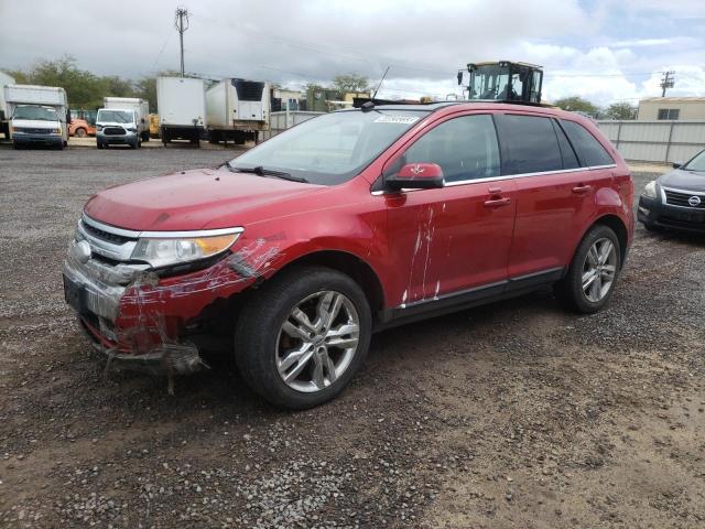 2FMDK4KC1CBA55050 - 2012 FORD EDGE LIMITED RED photo 1