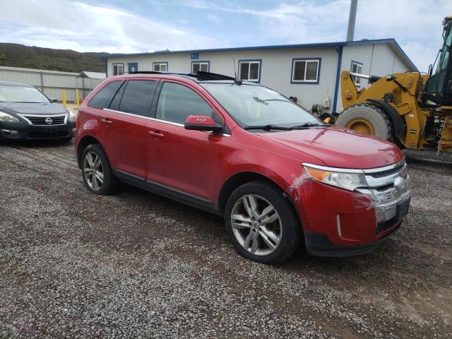 2FMDK4KC1CBA55050 - 2012 FORD EDGE LIMITED RED photo 4