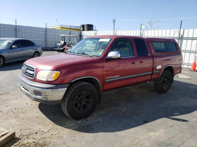 5TBRT34152S261815 - 2002 TOYOTA TUNDRA ACCESS CAB BURGUNDY photo 1