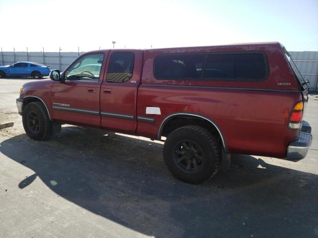 5TBRT34152S261815 - 2002 TOYOTA TUNDRA ACCESS CAB BURGUNDY photo 2