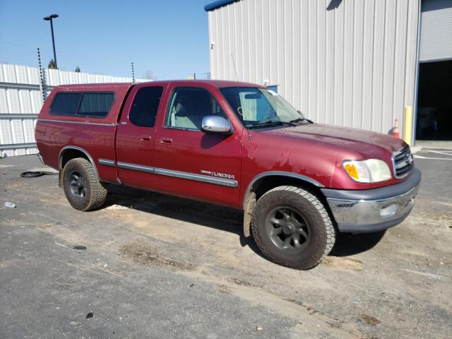 5TBRT34152S261815 - 2002 TOYOTA TUNDRA ACCESS CAB BURGUNDY photo 4