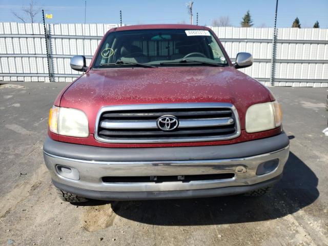 5TBRT34152S261815 - 2002 TOYOTA TUNDRA ACCESS CAB BURGUNDY photo 5