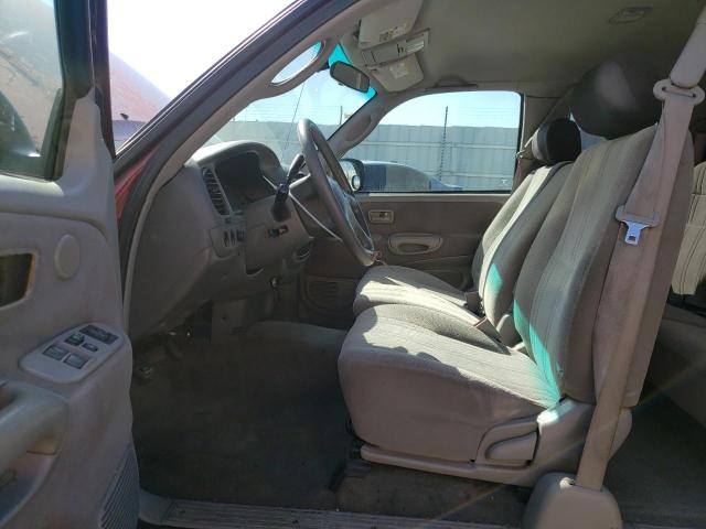 5TBRT34152S261815 - 2002 TOYOTA TUNDRA ACCESS CAB Բորդո լուսանկար 7
