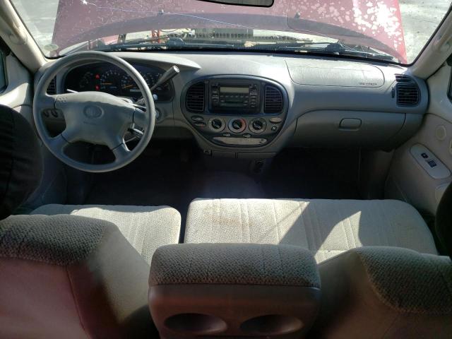 5TBRT34152S261815 - 2002 TOYOTA TUNDRA ACCESS CAB Բորդո լուսանկար 8