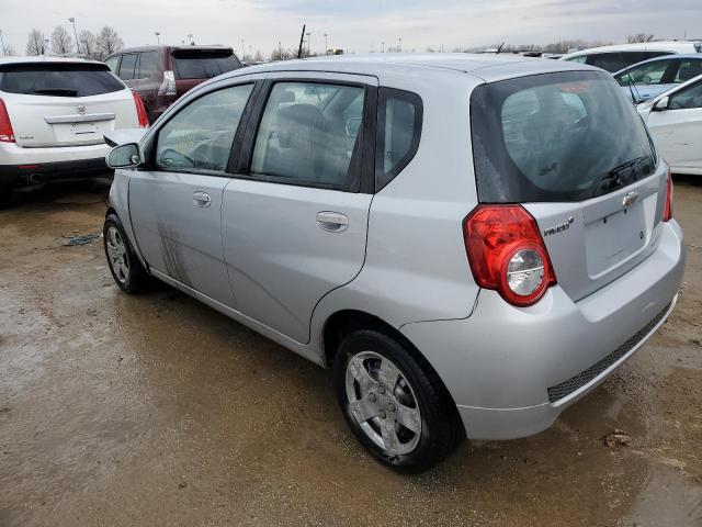 KL1TD6DE2AB113231 - 2010 CHEVROLET AVEO LS 银色 照片 2