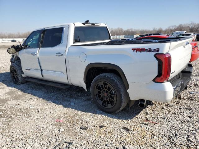 5TFMC5EC0NX001687 - 2022 TOYOTA TUNDRA CREWMAX PLATINUM WHITE photo 2