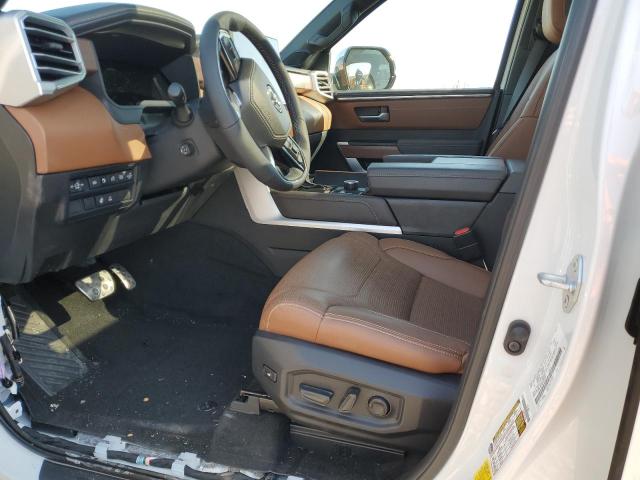 5TFMC5EC0NX001687 - 2022 TOYOTA TUNDRA CREWMAX PLATINUM Weiß Foto 7