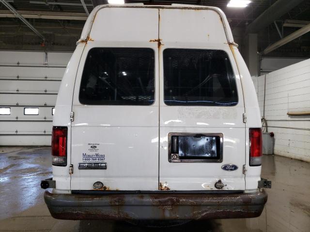 1FTNS24WX7DB47570 - 2007 FORD ECONOLINE E250 VAN WHITE photo 6